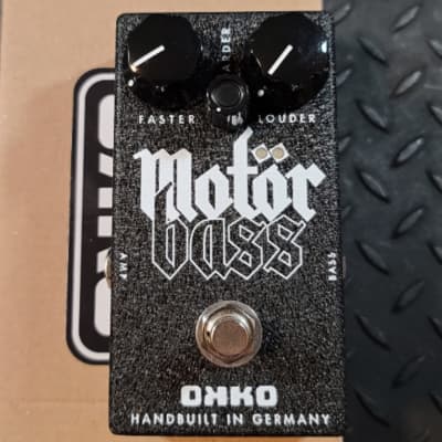 Okko MotorBass Lemmy MotorHead Tribute Motor Bass Distortion