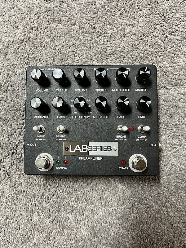 Aion Electronics Lab Series L5 Preamp Pedal 2020s Black Reverb