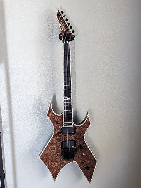 B.C. Rich Warlock NJ Deluxe Walnut Burl limited edition #11 of 20