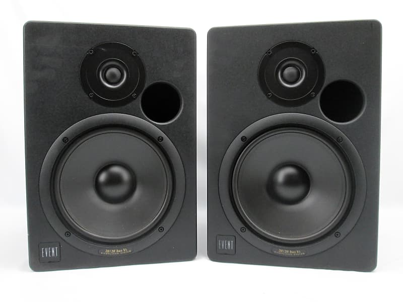 Used Event 20/20 BAS ACTIVE MONITORS Speaker Cabinet
