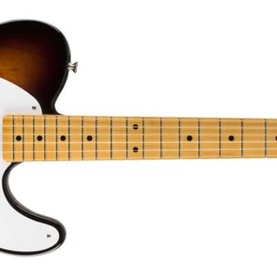 Fender Vintera '50s Telecaster Electric Guitar Maple Fingerboard, 2-Color Sunburst w/ Deluxe Gigbag image 1