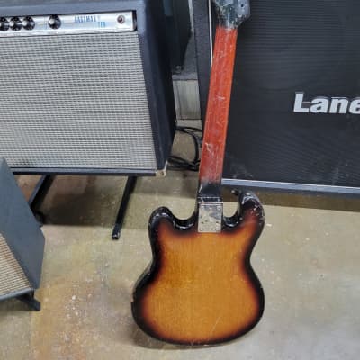 Guyatone Kent 1960's electric guitar PROJECT! 2 pick up image 4
