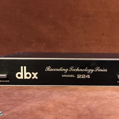 DBX Model 224 Type II Tape Noise Reduction System Vintage Rackmount image 3