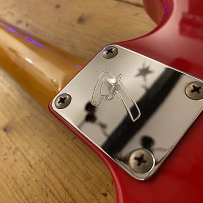 Fender Japan Mustang '69 Reissue MIJ 2010 Rare Fiesta Red Finish w/ Matching Headstock image 10