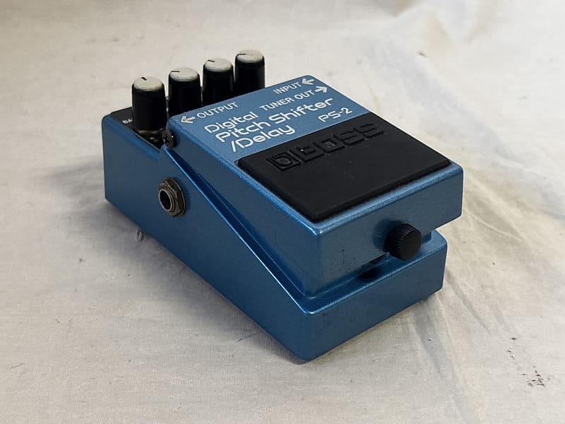 BOSS PS-2 Digital Pitch Shifter/Delay Blue Label Made in