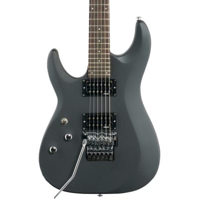 Fernandes Vertigo Deluxe Electric Guitar - Metallic Black Satin