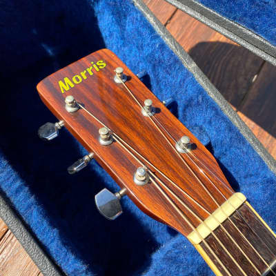 Morris MD-506 Dreadnaught Acoustic - Martin Copy | Reverb