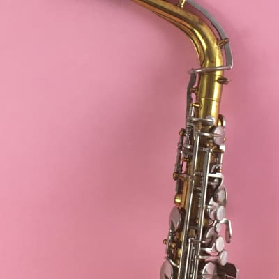 Vintage King Cleveland 1964 Alto Saxophone Brass American Vintage King Cleveland 1964 Alto Saxophone Brass American