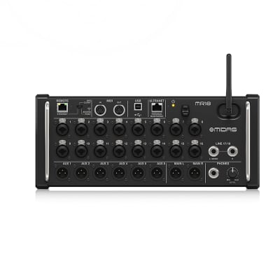 Midas MR18 Digital Stagebox Mixer for iPad/Android Tablets with Midas PRO Preamps and Multi-Channel USB Audio Interface image 1