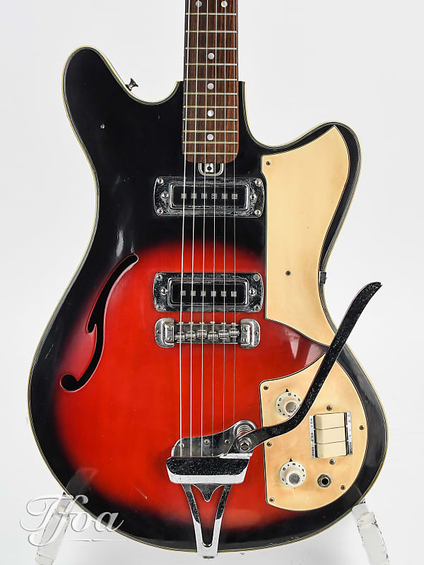 teisco 60年代 EP-2T ビザールギター セミアコ 変形ギター テスコ