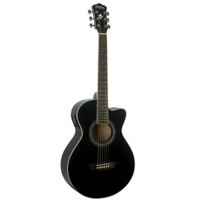 Washburn Festival EA10B Petite Jumbo Acoustic Electric Guitar for sale