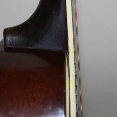 National Resonator Mandolin 1930s Woodgrain on metal image 11