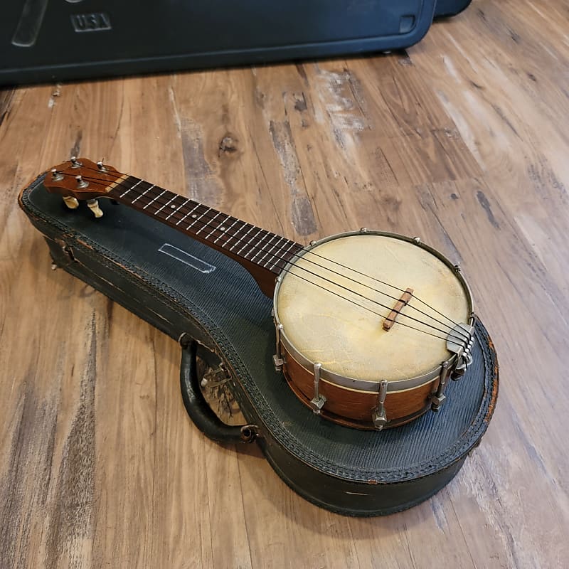 Ukulele banjo gibson 1920's shop value