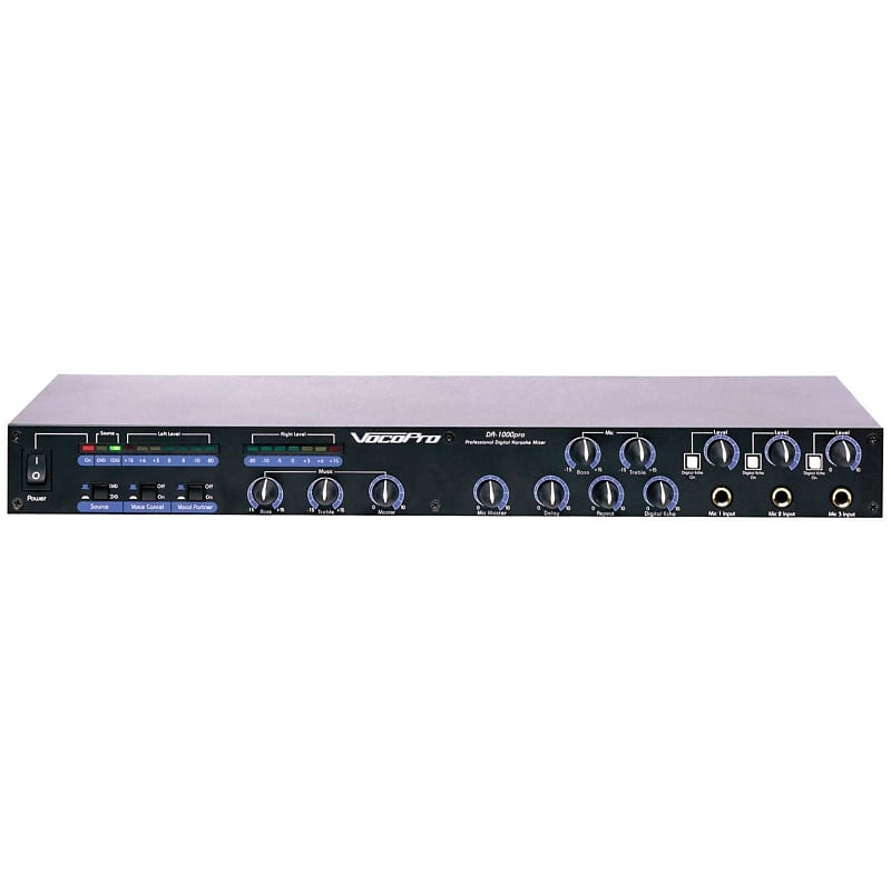 VocoPro DA-1000 PRO 3-Mic Digital Echo Mixer image 1