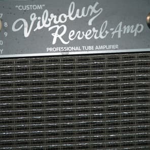 Fender Custom Vibrolux Reverb Reissue 2002 Black image 2