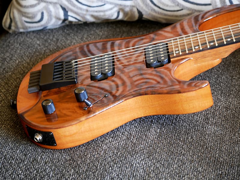 Kiesel Osiris O6 Headless Walnut Electric 6 Guitar USA | Reverb