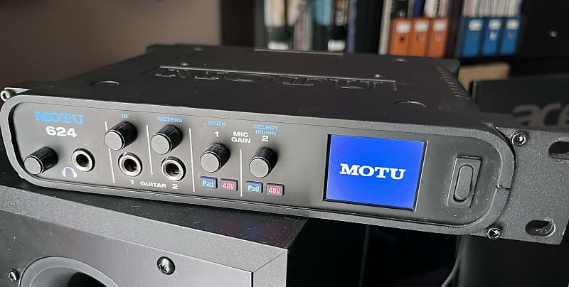 Mark of the Unicorn MOTU 624 Thunderbolt/USB3 interface | Reverb