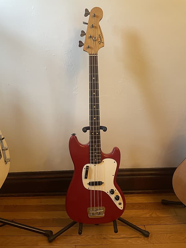 Fender Musicmaster Bass 1972 - 1975 - Dakota Red image 1
