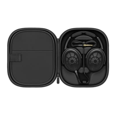 Sennheiser HD 490 PRO Plus Professional Open-Back Reference Studio Headphones with Two Unique Ear Pads Set and Open-Mesh Metal Earpiece Covers (Black) image 7