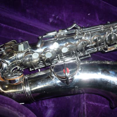 Conn New Wonder Series II Alto Saxophone Sax 1930's Nickel image 15