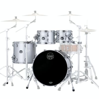 MAPEX - SE529XMPD Saturn Evolution Maple Rock 4 Pezzi Iridium Silver image 2