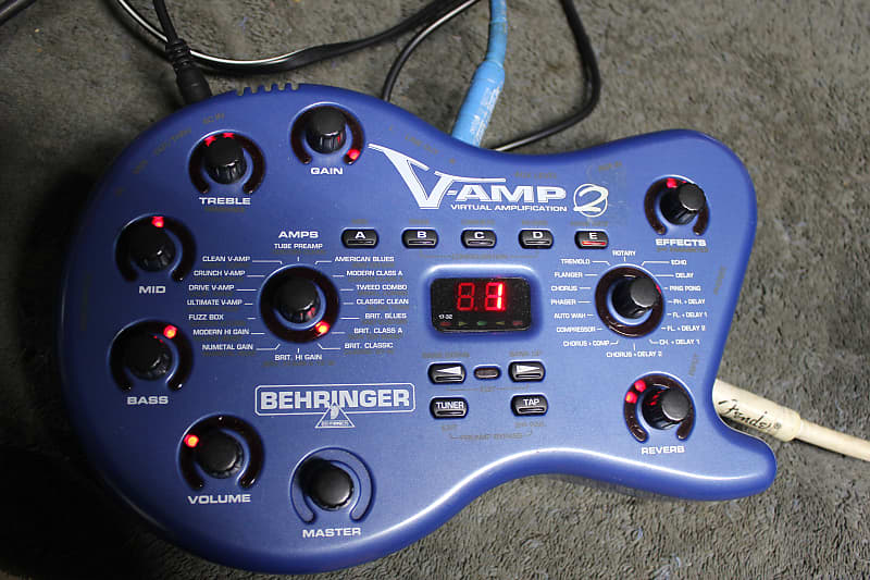 Behringer V-AMP 2 Virtual Guitar Amp | Reverb