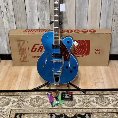 Gretsch Guitars G2420T Streamliner Hollow Body with Bigsby Electric Guitar Riviera Blue, Support Small Business ! image 21