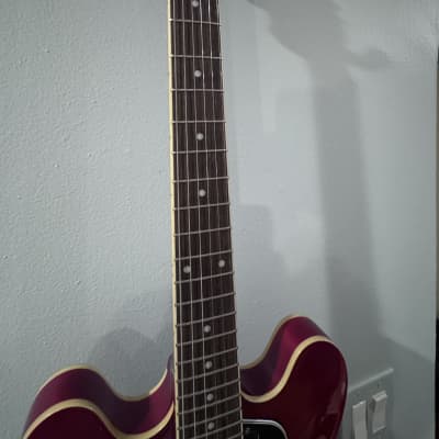 Epiphone ES-335 Semi-Hollow Electric Guitar Cherry - Includes Epiphone Hardshell Case image 5