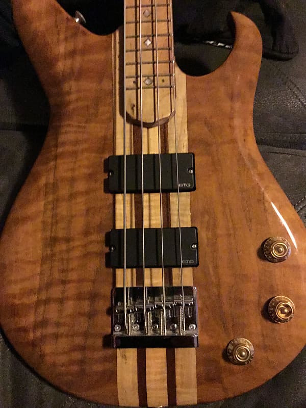 Chazz guitars Custom electric Bass Jazz 2015 Emgs gotoh Reverb