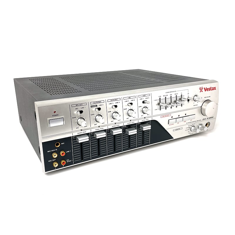 Vestax DA-X1000 DJ System Amplifier DAX1000 Very Rare | Reverb