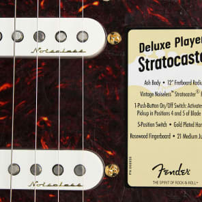 Fender Deluxe Players Strat, Sapphire Blue Transparent, NEW!!! Stratocaster #26856 image 8