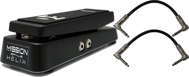 Mission Engineering SP1-L6H Expression pedal for Line 6 Helix Rack Black w/  2 Cables | Reverb