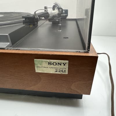 Vintage Sony PS-2251 Direct Drive Turntable (Rare) image 7