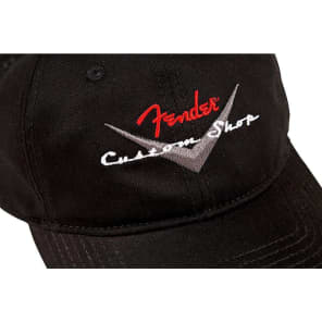 Genuine Fender Guitars Custom Shop Logo Baseball Hat Cap - One Size, Adjustable image 3