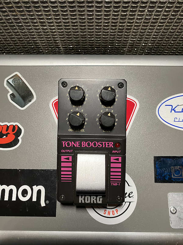 Korg Tone Booster TNB-1 1980’s - Black & Pink