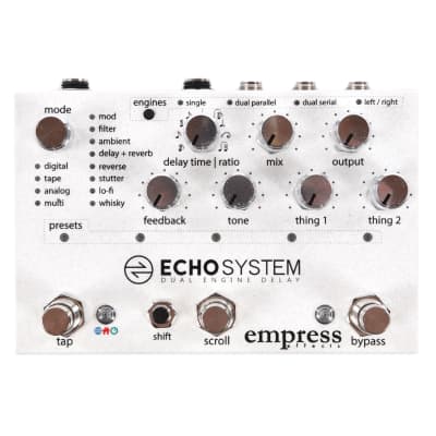 Empress Effects EchoSystem Dual Engine Delay for sale
