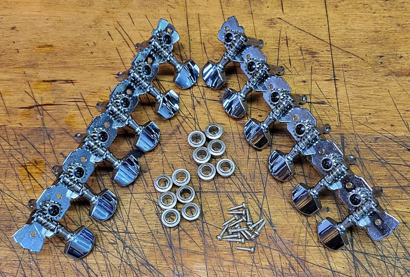 1984 Korean Hondo 6x6 12 String Guitar Tuners Grommets Screws Reverb