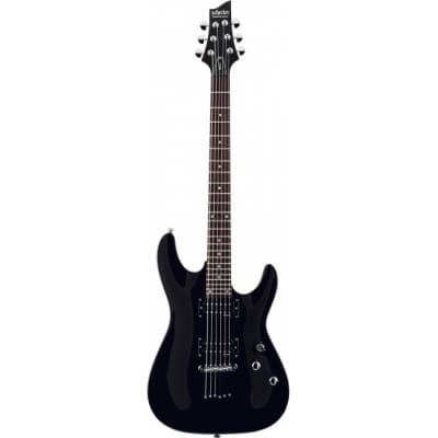 SCHECTER Omen 6 GBK E-Gitarre, gloss black / B-Ware for sale