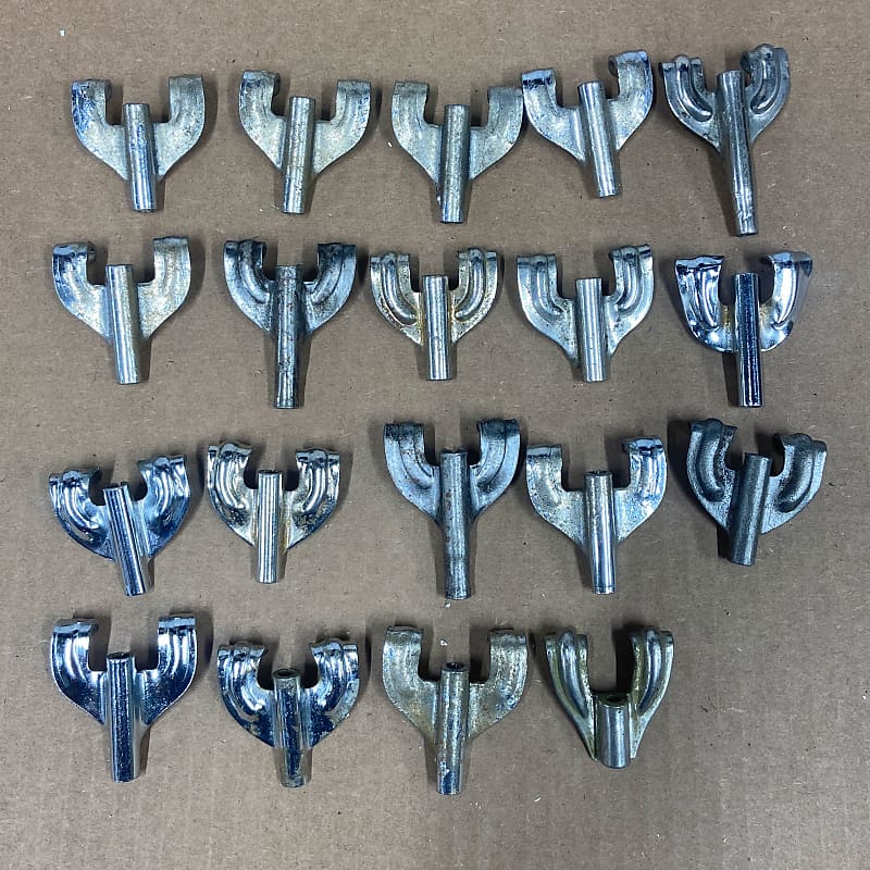 Rogers and Other Vintage Bass Drum Claws 19 pc Reverb