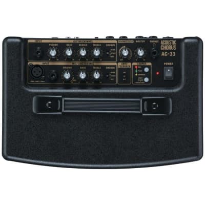 Roland AC-33 Battery Powered Acoustic Guitar Amp image 4
