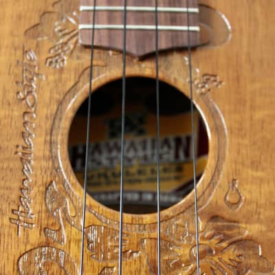 G String Ukulele Co. Made In Hawaii Koa Soprano Hawaiian Style