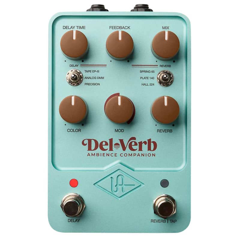 Universal Audio Del-Verb Ambience Companion 2023 - Present - Seafoam Green image 1