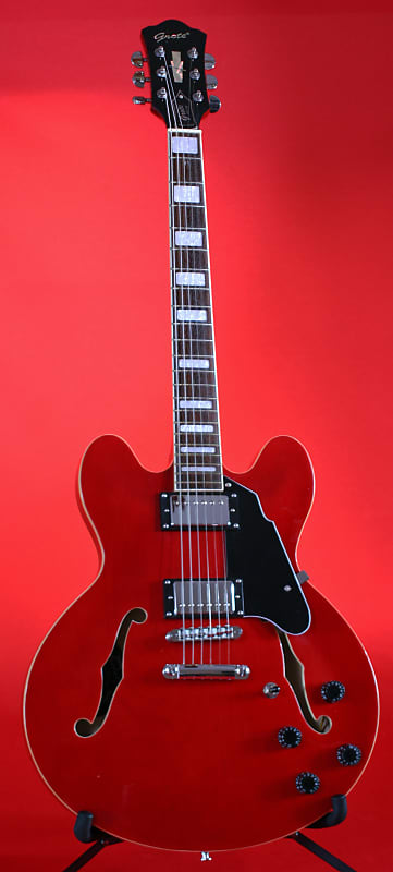 Grote 335 Jazz Semi Hollow Body Electric Guitar image 1