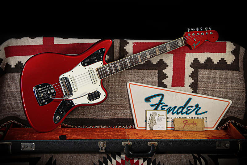 1967 Fender Jaguar "Candy Apple Red" image 1
