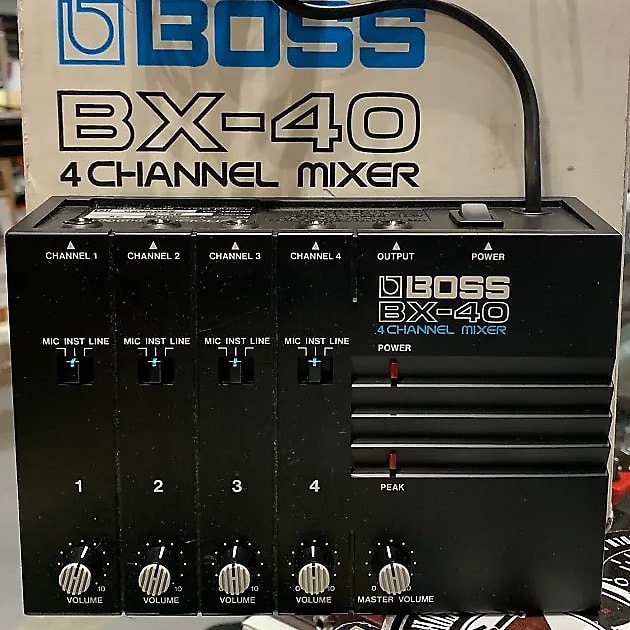 Boss BX-40 4-Channel Mixer | Reverb