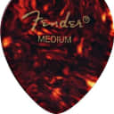 Fender 347 Shape Classic Celluloid Guitar picks 12 Pack Shell Medium