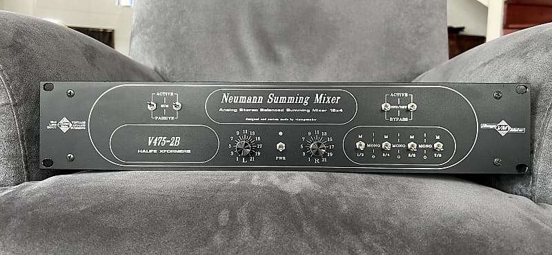 Vintage Maker Neumann V475-2B summing mixer 2022 | Reverb