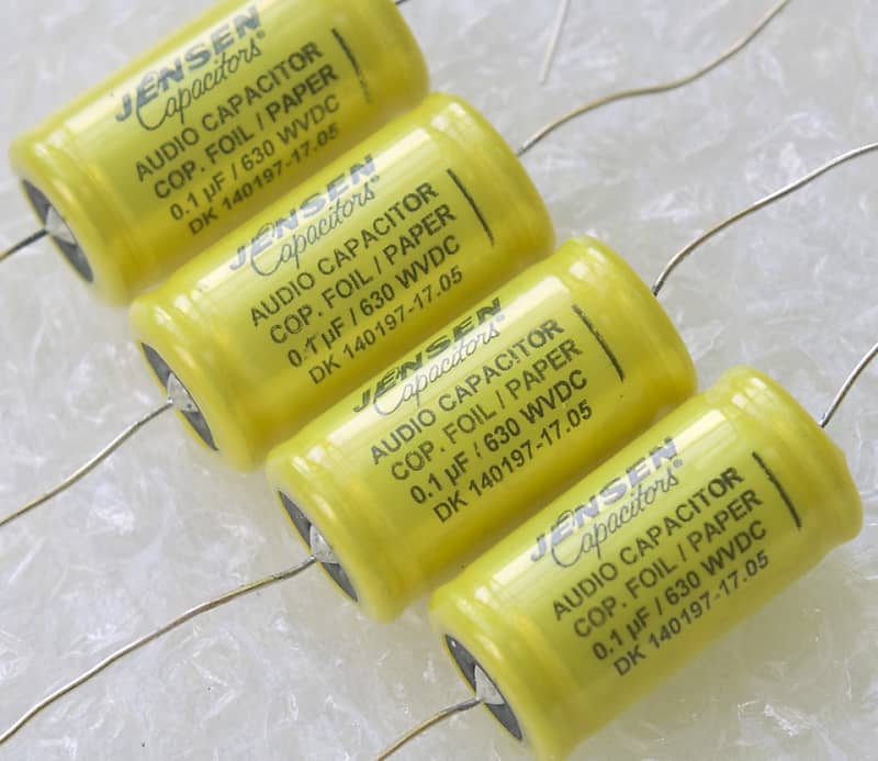 Jensen 0.1uf/600V paper in the oil capacitor for audiophile Reverb