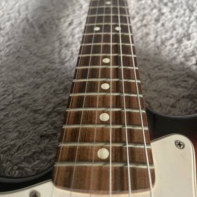Fender Standard Stratocaster 2003 MIM Sunburst Lefty Left-Handed Strat Guitar image 7