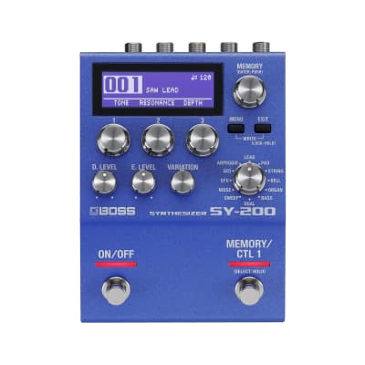 ギター BOSS synthesizer SY-200 Amazon.com: Boss SY-200 Guitar Synthesizer Pedal : Musical